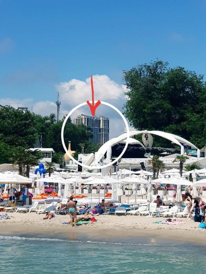 Видовая Квартира В Аркадии С Балконом Odesa Exterior foto